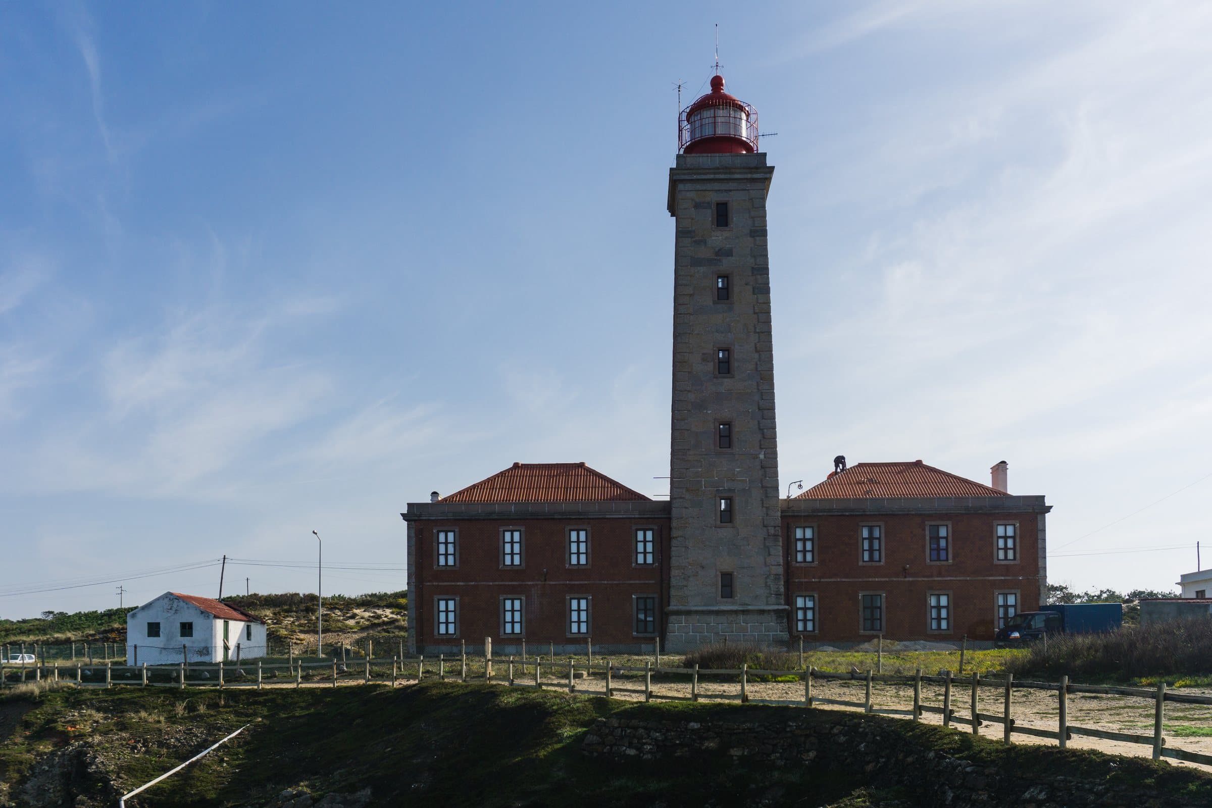 Penedo da Saudade lighthouse at São Pedro de Moel.